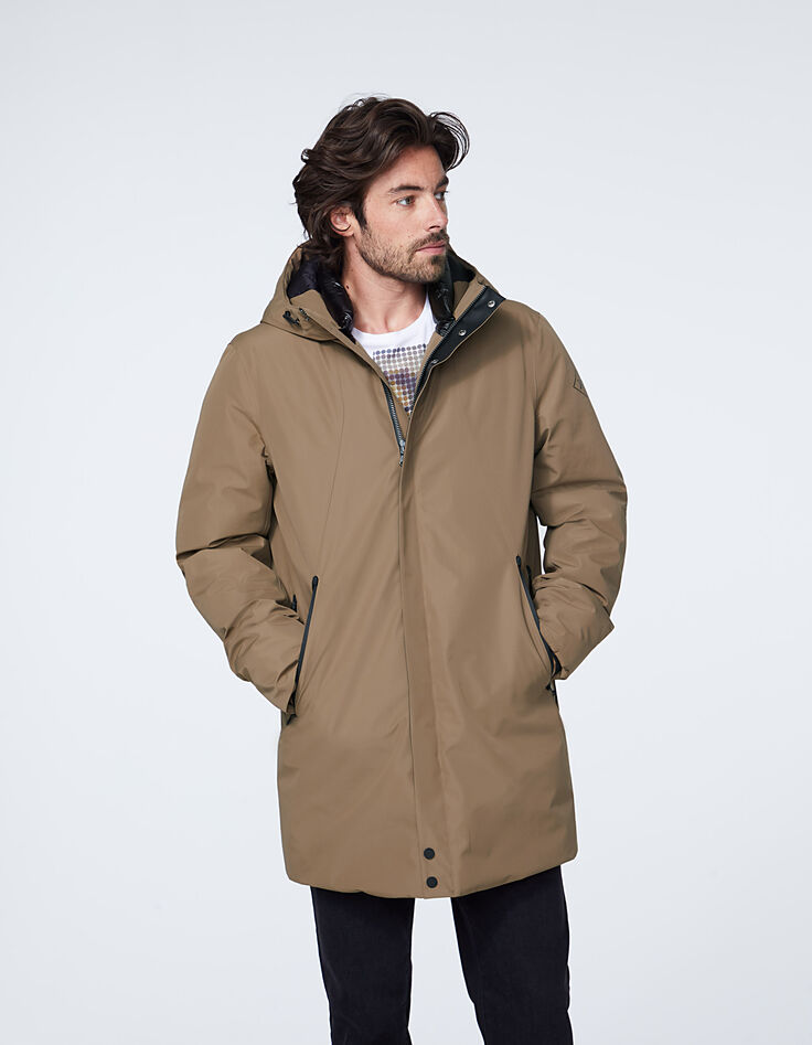 Parka beige matelassage DUPONT™SORONA® noir Homme-3