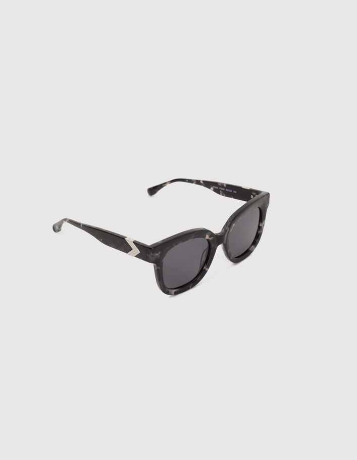 Gafas de sol grises carey estilo mariposa mujer-2