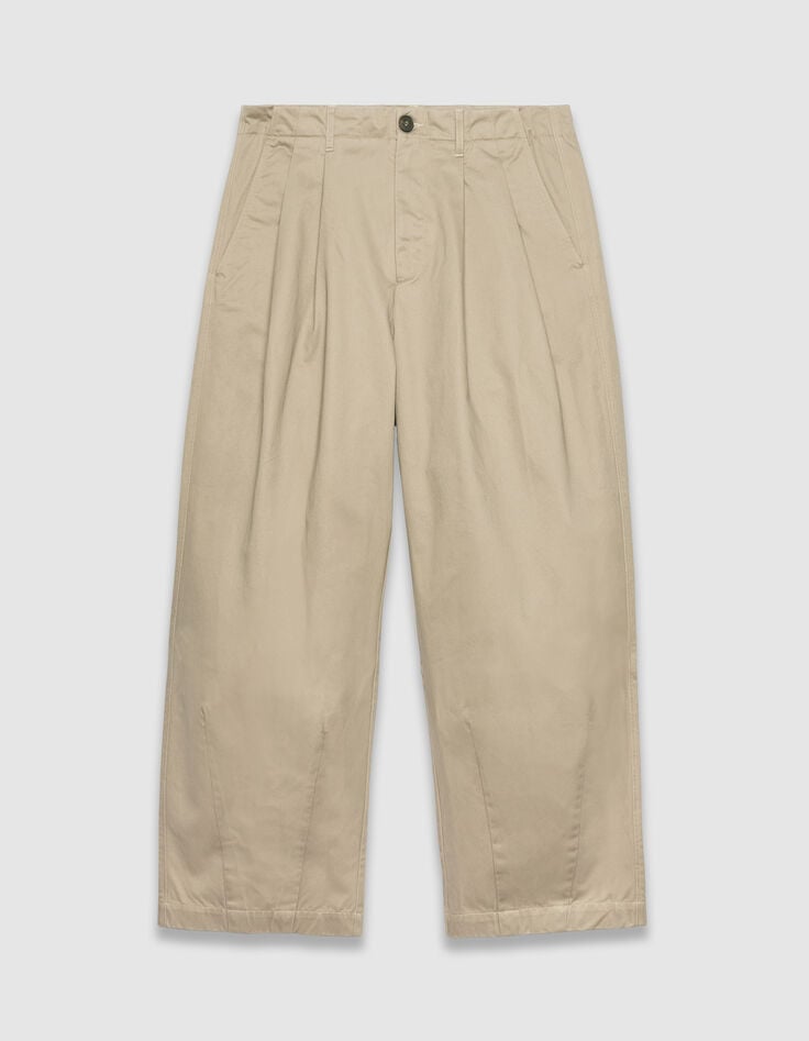Lockere beige Hose für Herren-6 Lockere beige Hose für Herren-6
