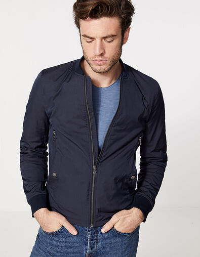Marineblaue Herrenjacke - IKKS