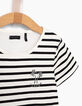 Matrozenshirt gebroken wit, twee stoffen meisjes-4
