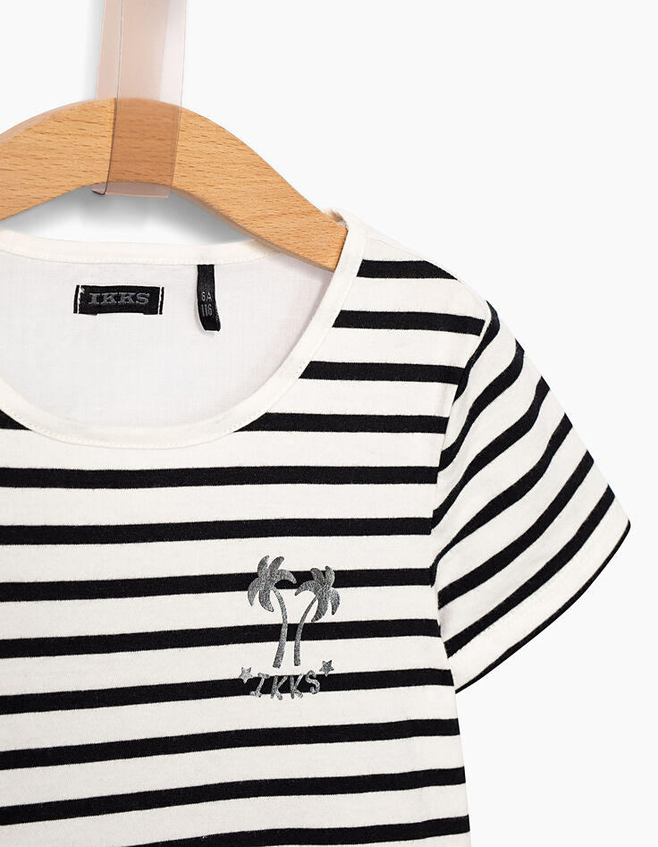 Matrozenshirt gebroken wit, twee stoffen meisjes-4