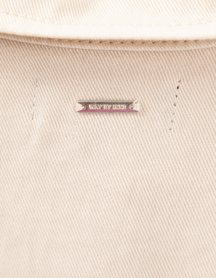 Cremeweiße Mädchenbluse aus Lyocell®-6
