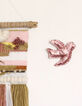 Hirondelle en tissu pailleté rose BARNABE AIME LE CAFE-3
