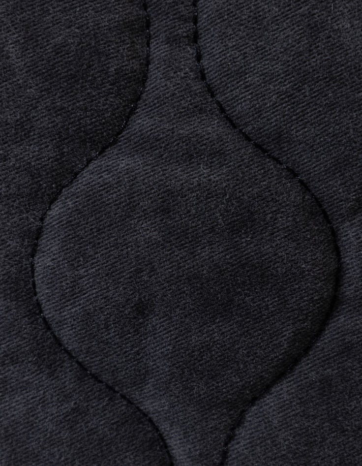 Sac banane gris matelassé fille-7 Sac banane gris matelassé fille-7