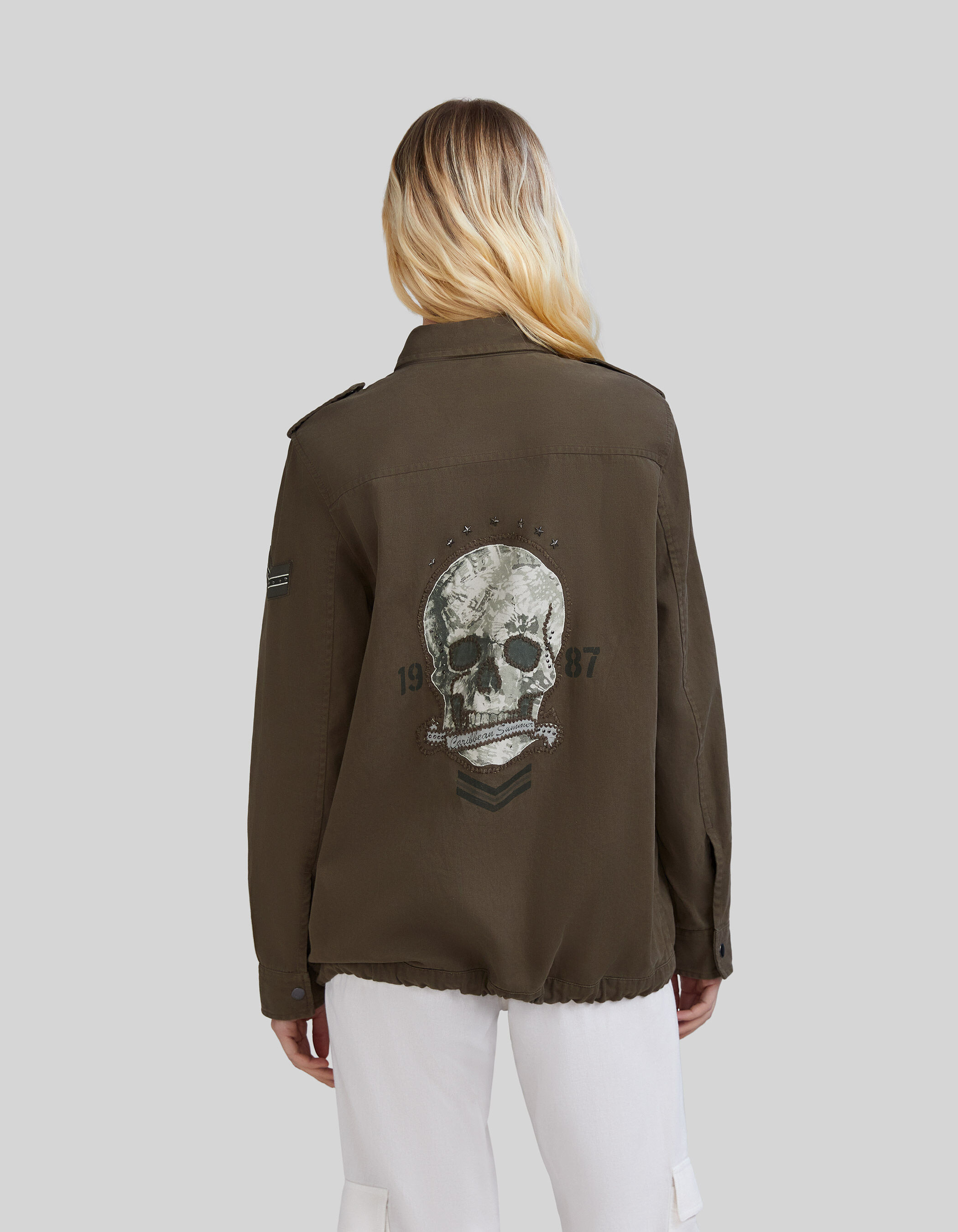 Veste militaire femme ikks shop