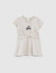 Vestido patinadora marinero bio bebé niña -1