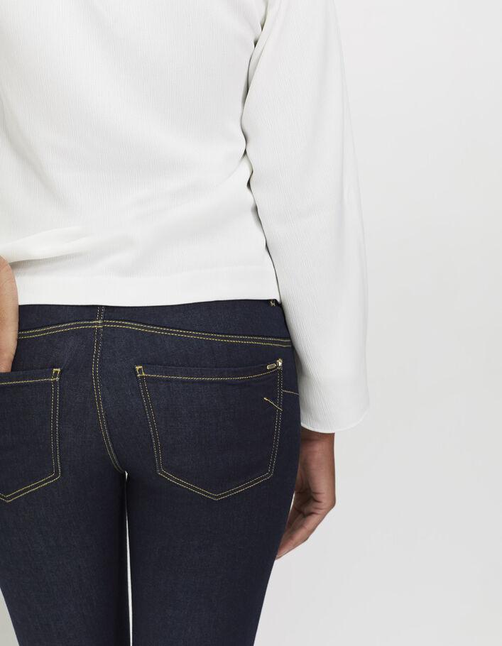 Raw denim, slim-fit jeans - I.CODE