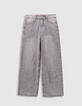 Boys’ faded grey super baggy jeans-2