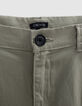 Bermuda CHINO kaki garçon-8