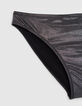 Grauer Mädchenbikini mit Lamé-4
