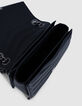 Sac THE 1 Timeless noir cuir matelassé Taille M Femme-6