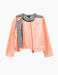 Cardi-veste pêche molleton brodé fille-5