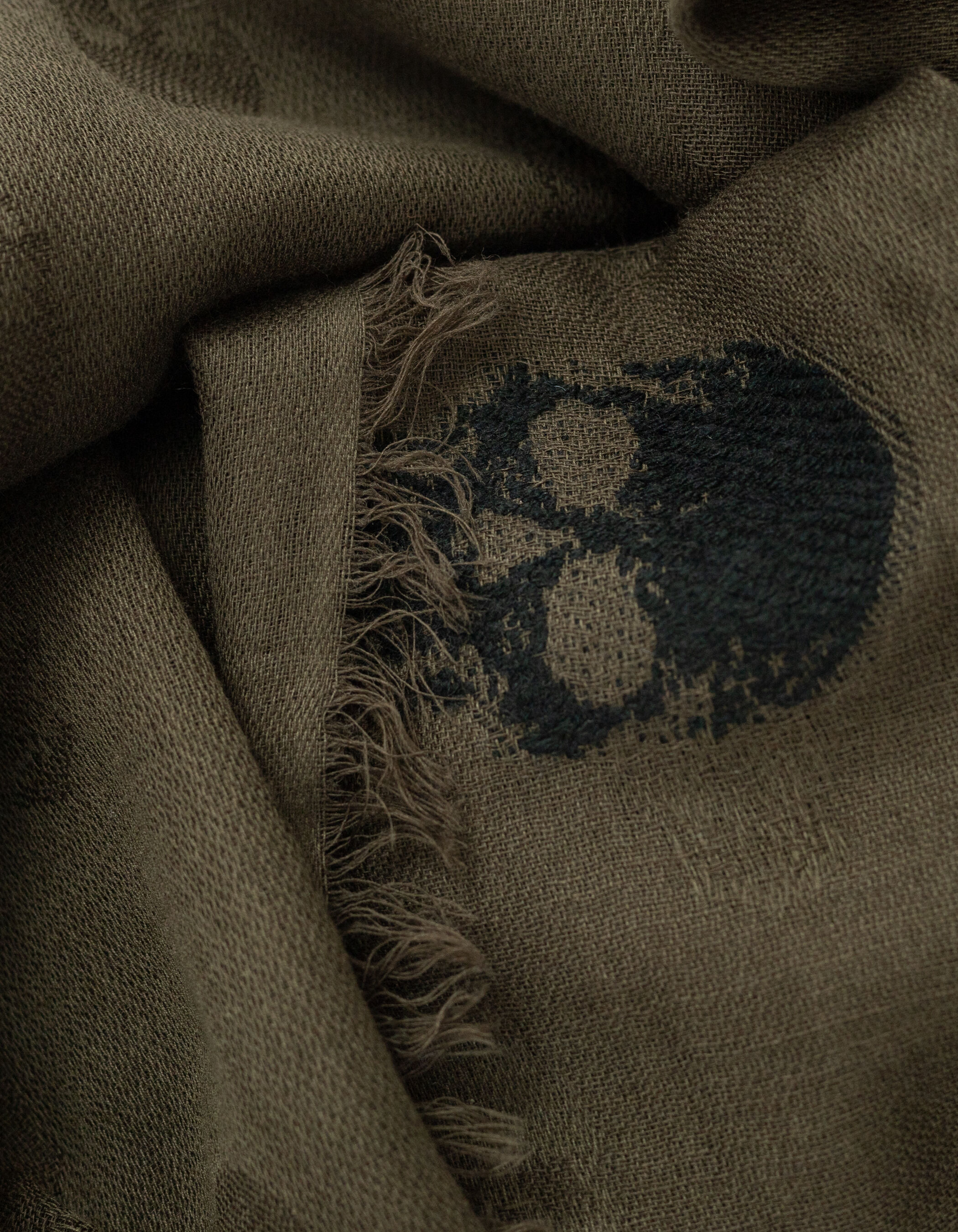【2025年】高評価レビューアイテム特集 jacquard khaki dark Men's skull IKKS scarf 指輪・リング
