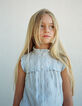 Blusa navy de rayas con volantes niña-1