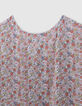 Lila Mädchenbluse aus LENZING™ ECOVERO™ Flower Power-2