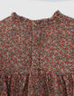Blusa navy estampado micro floral ni&ntilde;a-4