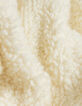 Women’s white bouclette knit cardigan-6