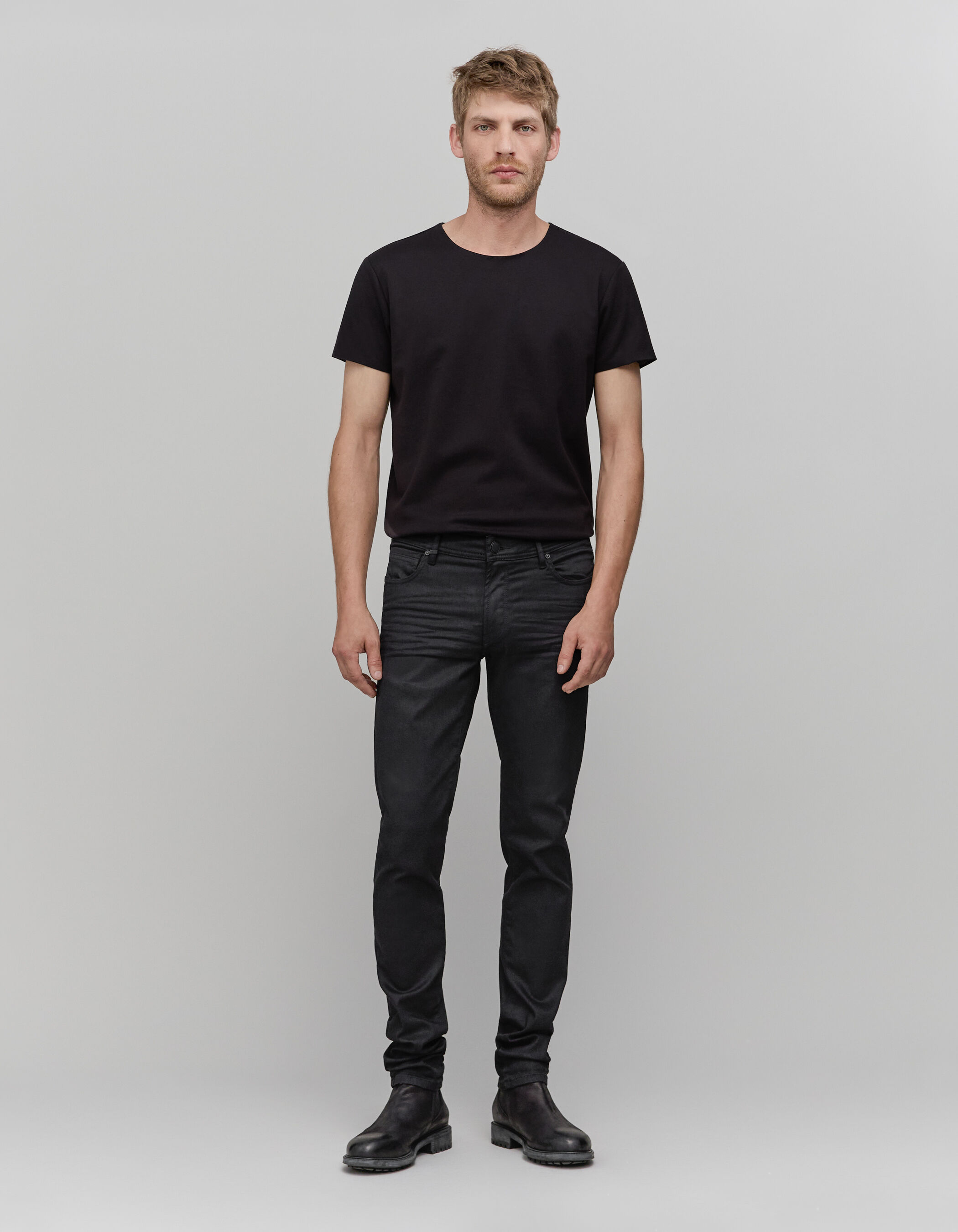Men s black jeans IKKS