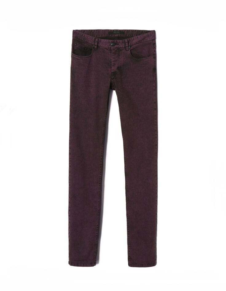 Vaquero slim rojo hombre-5