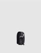 Bag 1440 Steward black leather herringbone quilting Women-5