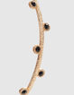 Bracelets perles et jonc strass fille-3