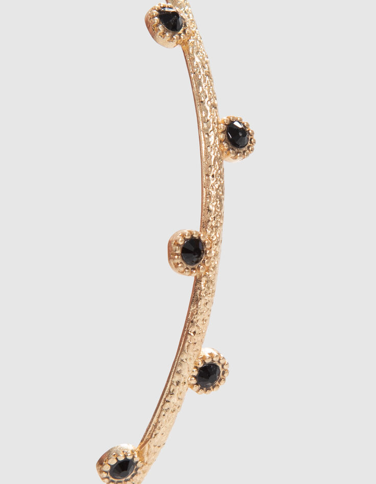 Bracelets perles et jonc strass fille-3