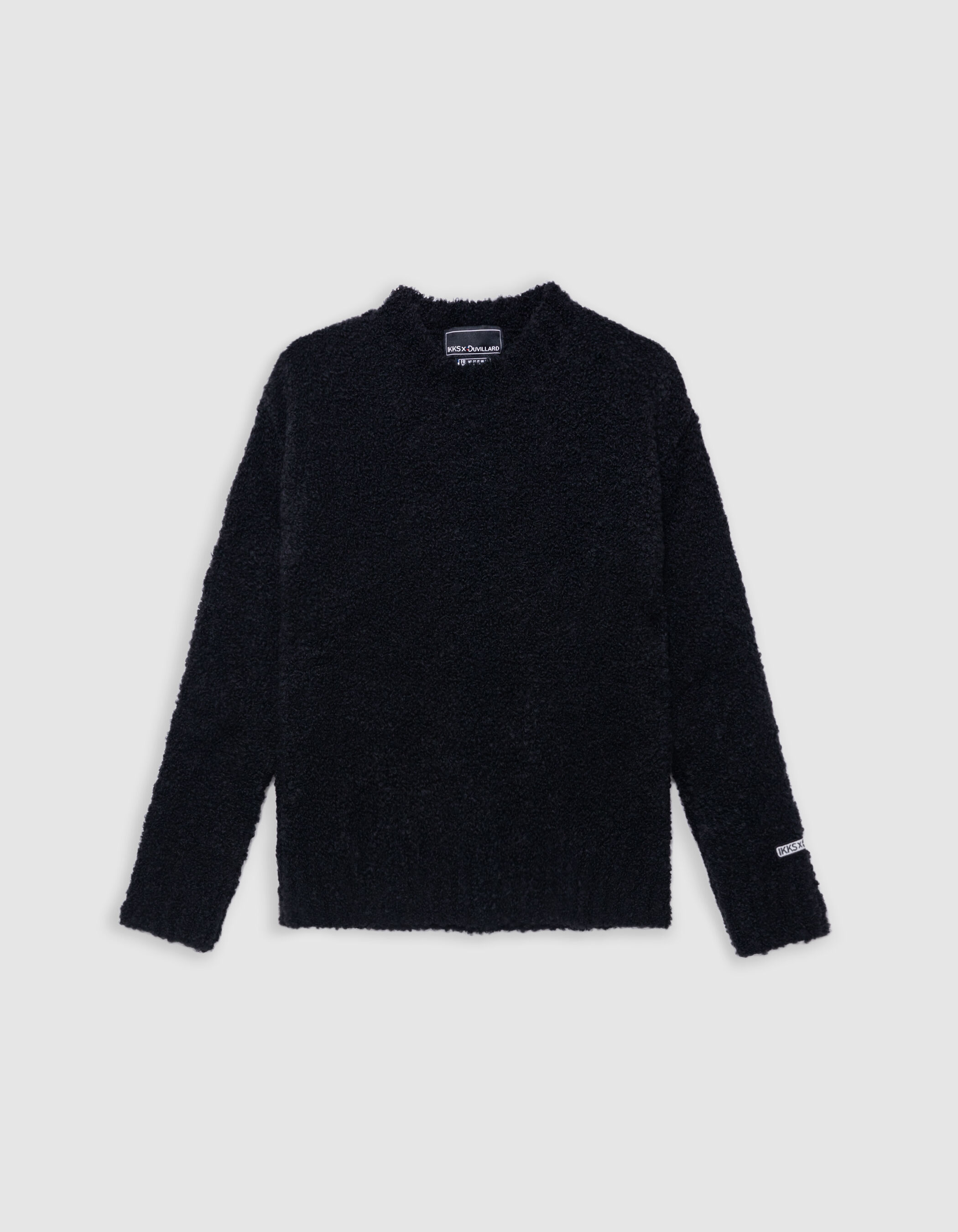 Stitch Design Knit Pullover（BLACK） – Luamoda