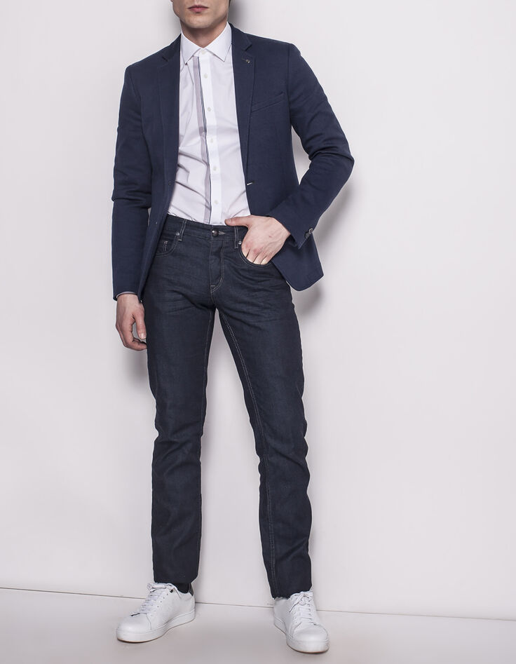 Veste bleu marine homme-2