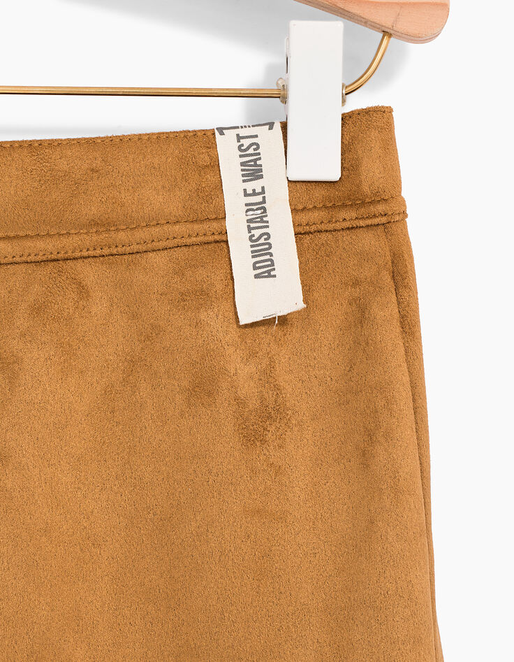 Girls’ suedette skirt-6