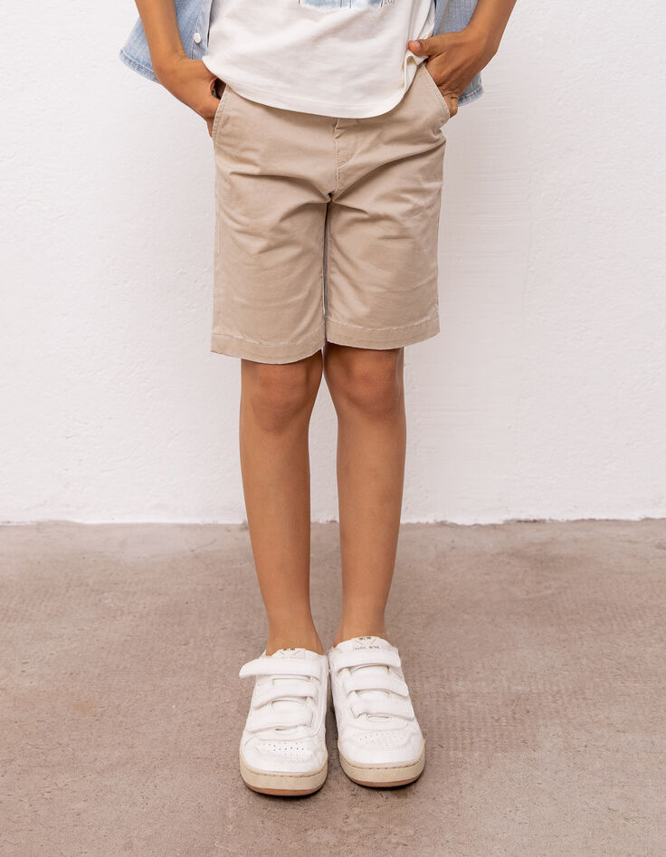 Bermuda chino beige gar&ccedil;on-2