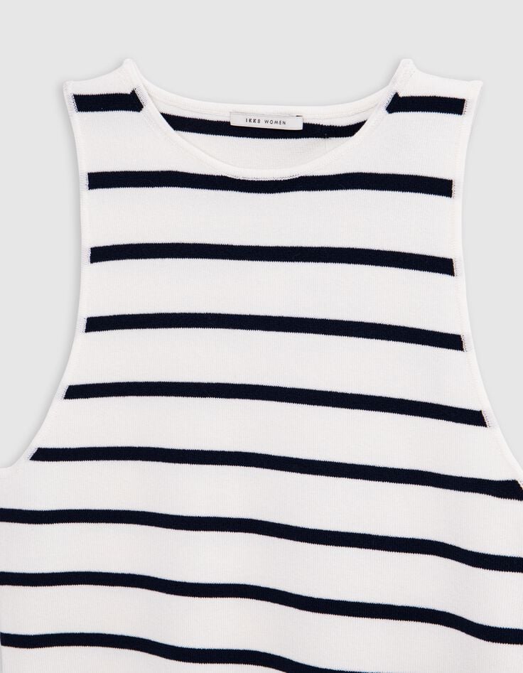 T-shirt Marini&egrave;re sans manches femme-7