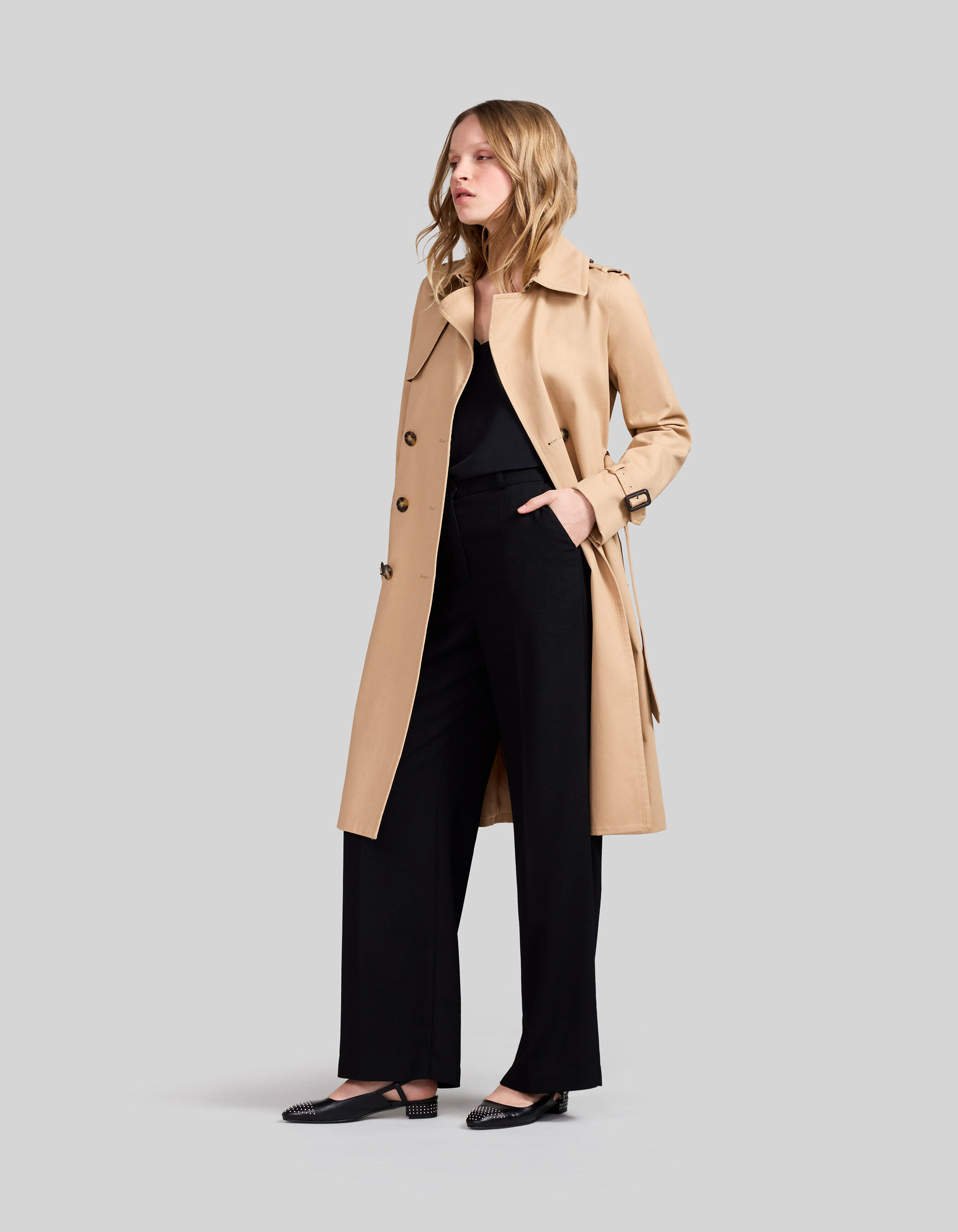 Zara femme trench 2025