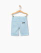 Bermuda en jean bleu moyen esprit army garçon -3