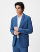 Veste de costume bleu indigo Homme-1