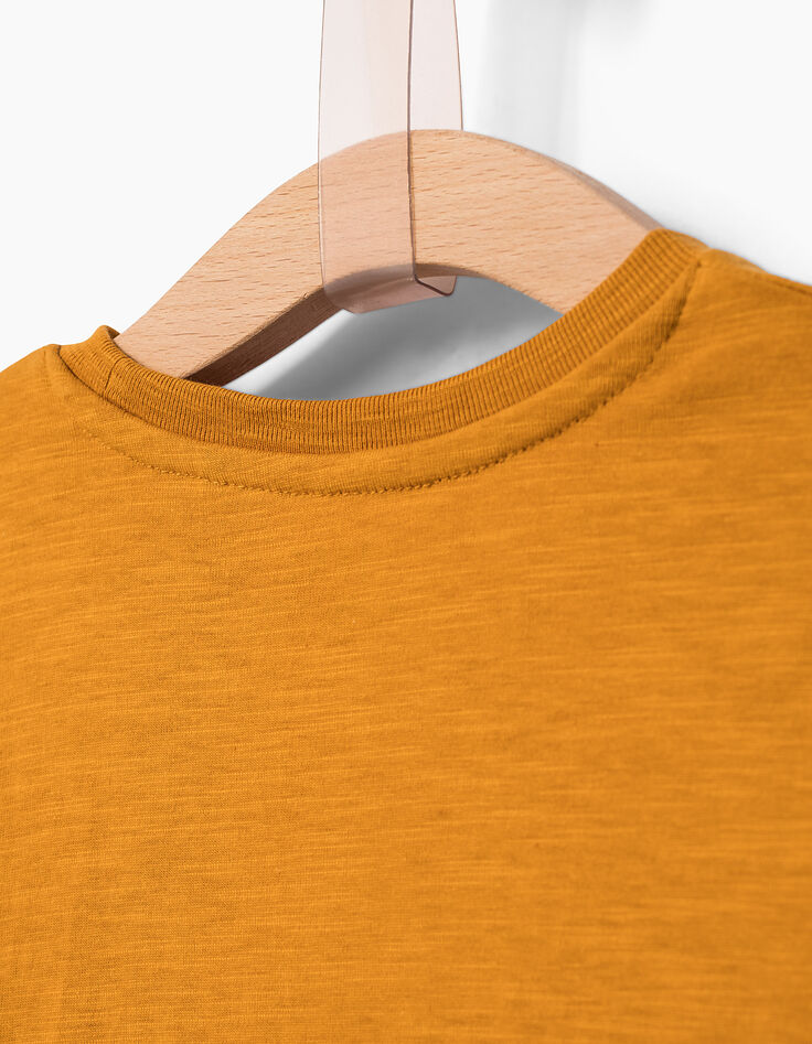 Camiseta azafrán niño-5 Camiseta azafrán niño-5