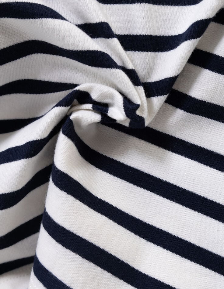 Baby boys’ striped T-shirt and trousers outfit-9 Baby boys’ striped T-shirt and trousers outfit-9