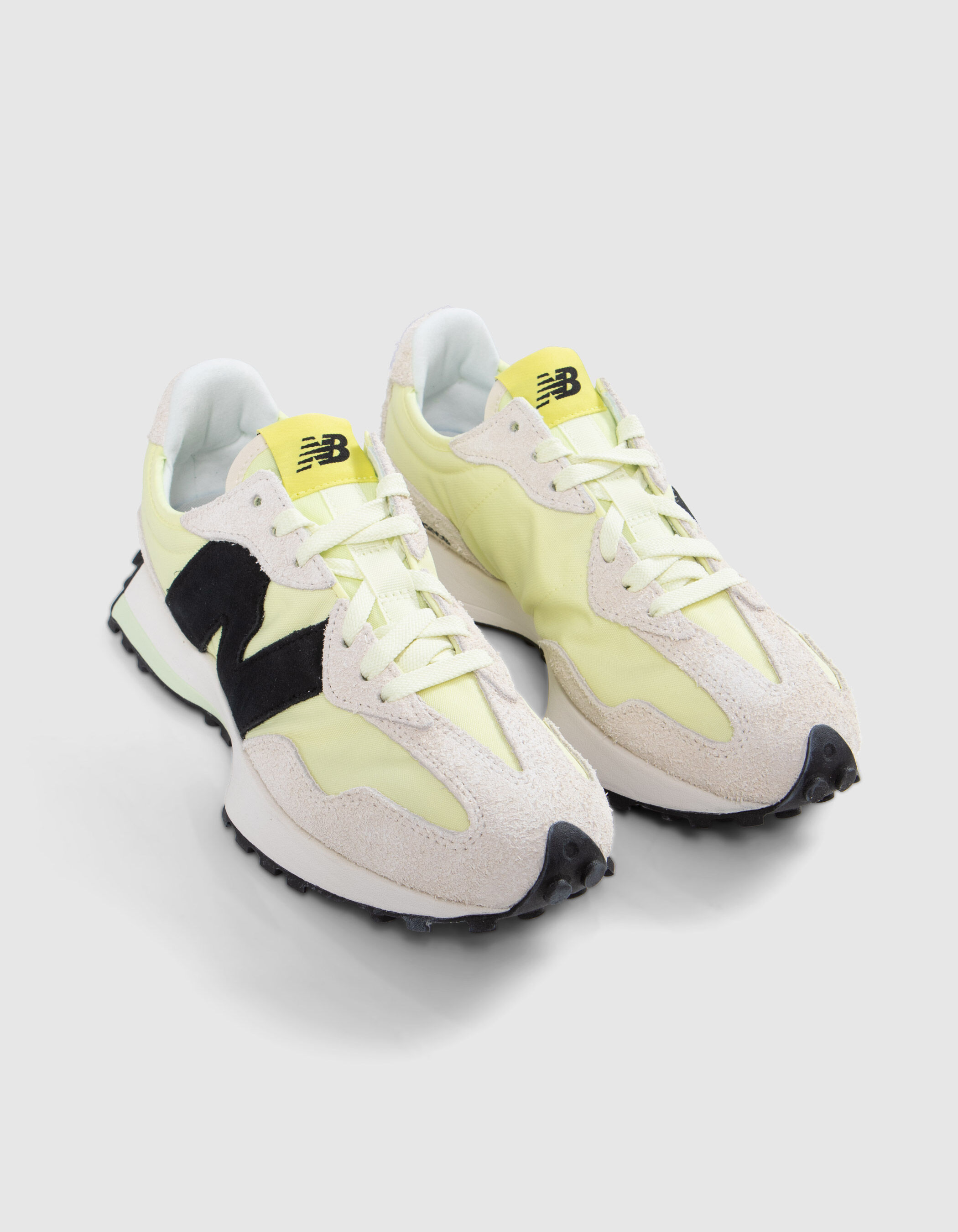 Women s lime NEW BALANCE 327 trainers IKKS