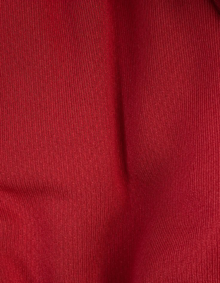Rote Jungenjogginghose mit marineblauen Streifen-7 Rote Jungenjogginghose mit marineblauen Streifen-7