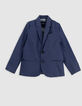 Veste de costume cérémonie marine garçon-2