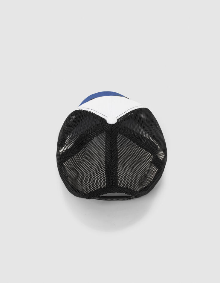Casquette bleue, blanche et noire drapeaux garçon-4