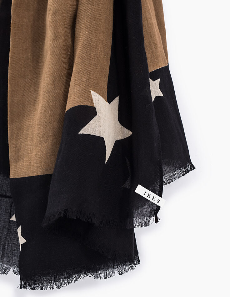 Women's camel star scarf-3