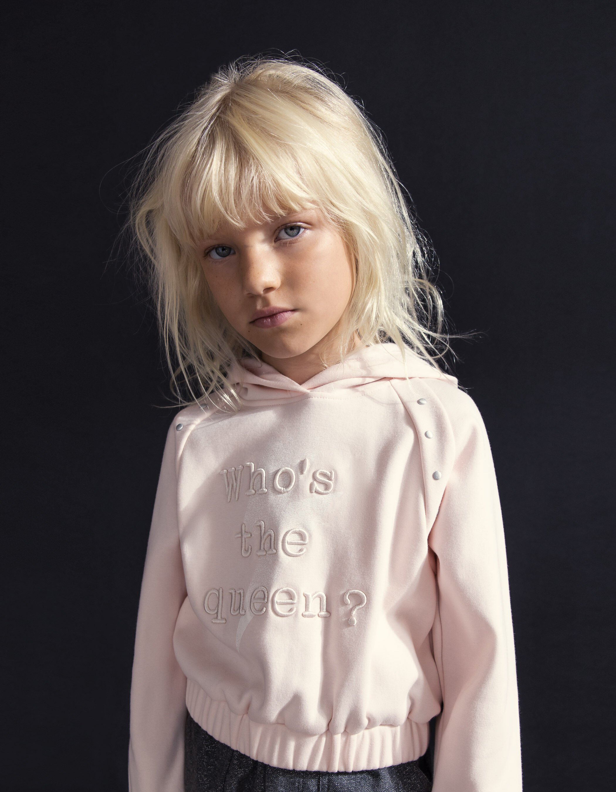 Pale pink sweatshirt ladies sales