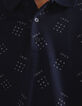 Polo REGULAR marine ABSOLUTE DRY &agrave; logos Homme-4
