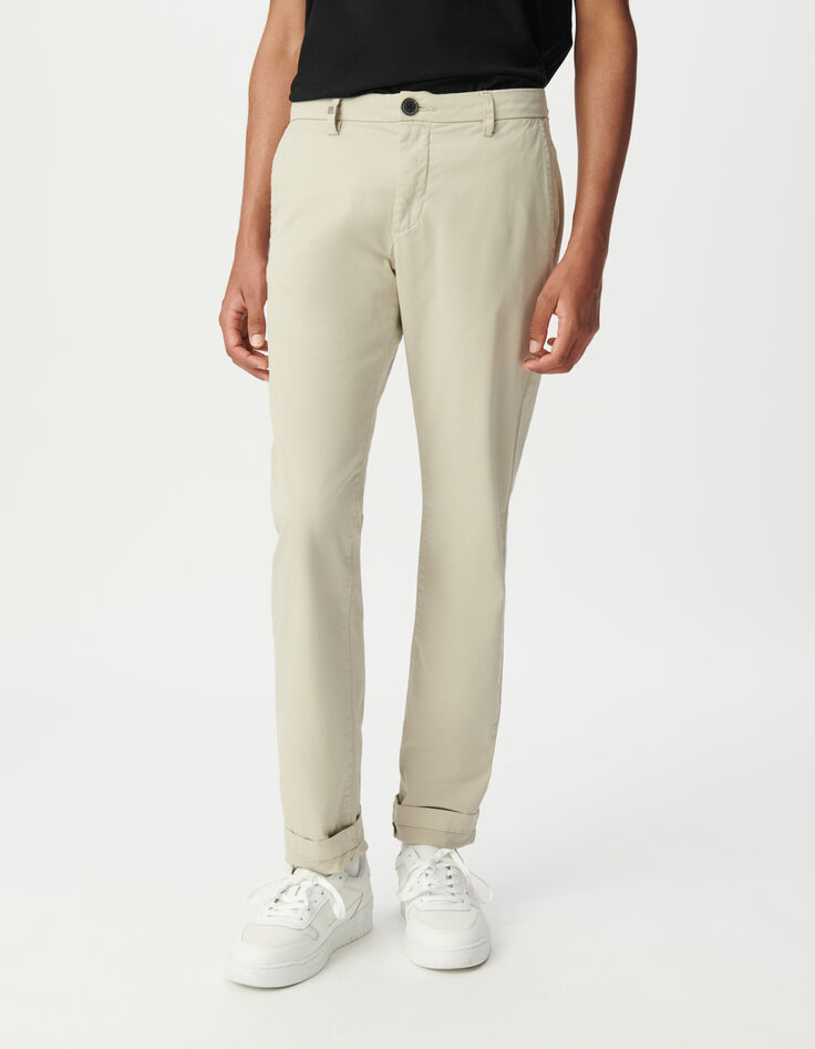 Pantalón chino SLIM mastic Hombre-2 Pantalón chino SLIM mastic Hombre-2