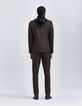 Men’s dark chocolate suit jacket-4