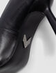 Bombas de cuero glacé negro Ligne 111 Femme-5