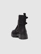 Ranger Botas de piel nobuk negro Línea 111 Mujer-3