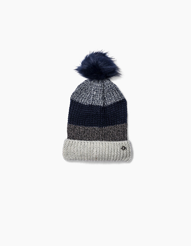 Gorro azul niña-1