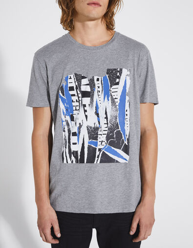 Camiseta gris medio rave DRY FAST Hombre - IKKS